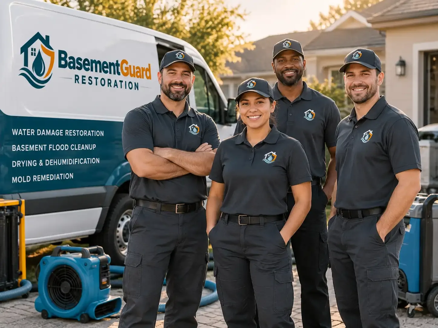 Basement Water Damage Restoration company in Saint Benedict, OR